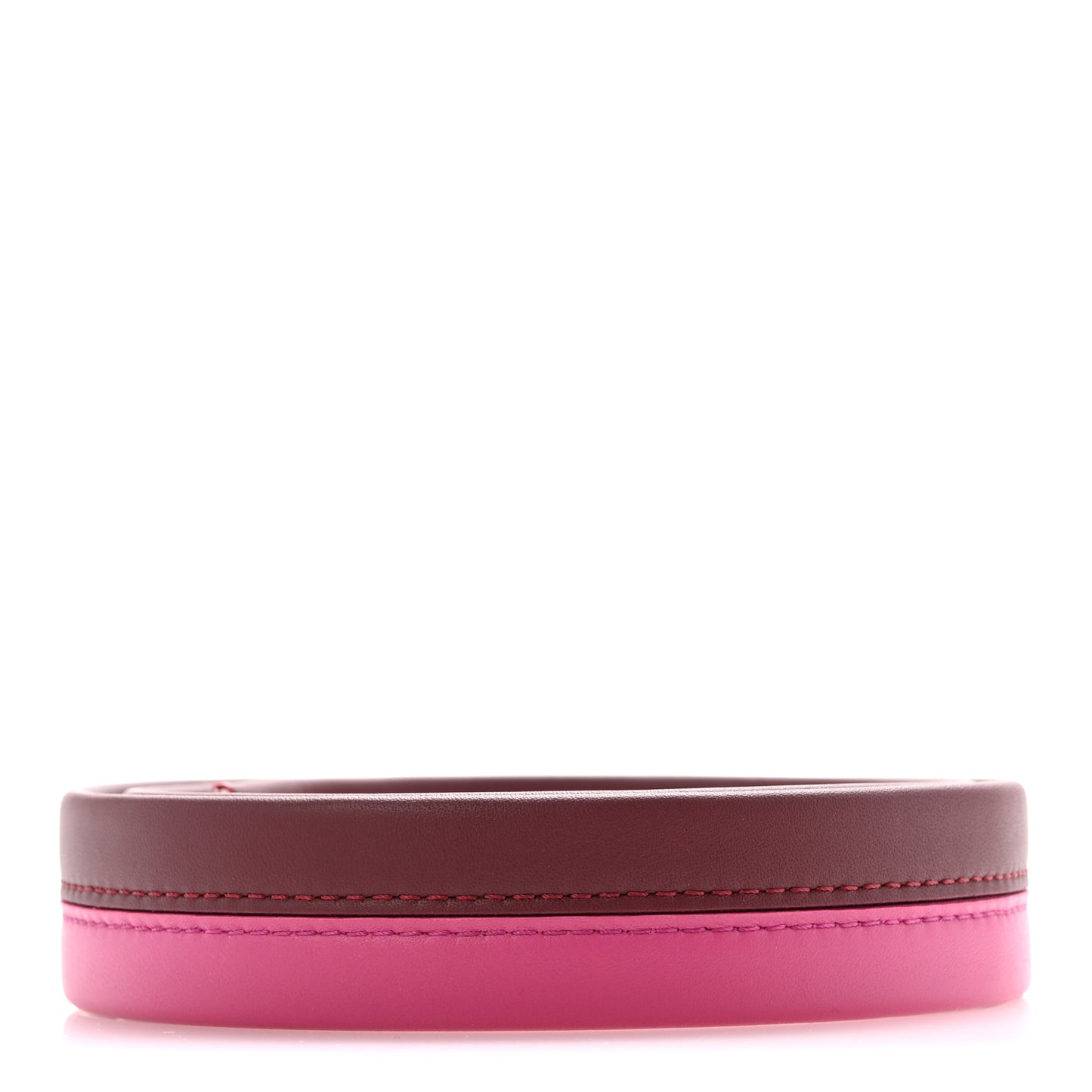 Calfskin Cluny BB Shoulder Strap Bordeaux Fuchsia