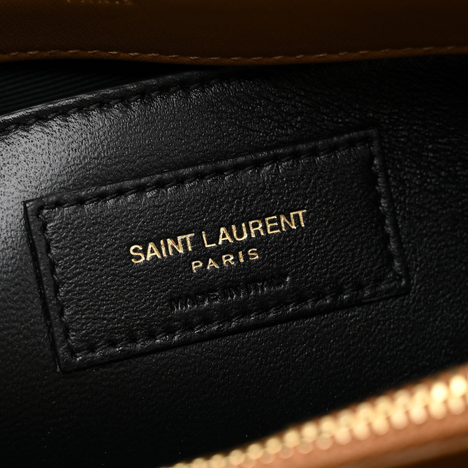 Saint Laurent Suede Calfskin Y Quilted Monogram Small Loulou Chain Satchel Cinnamon 6 of 11