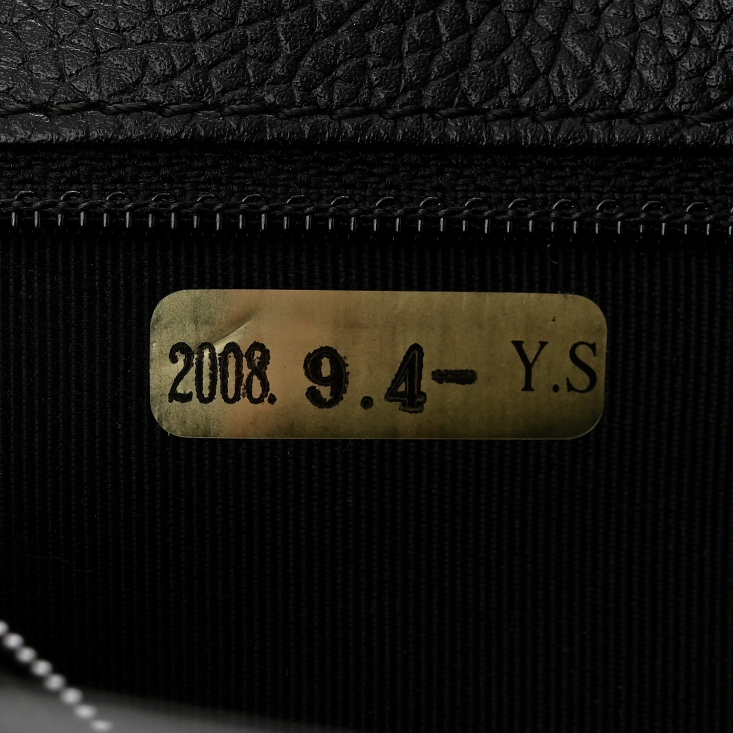 Chanel Calfskin Cerf Executive Shopper Tote Black 4 of 10