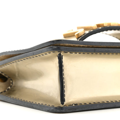 Christian Dior Metallic Calfskin J'Adior Mini Chain Flap Bag Gold 9 of 15