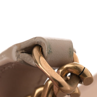 Saint Laurent Calfskin Y Quilted Monogram Medium Loulou Chain Satchel Dark Beige 12 of 12