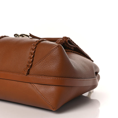 Chloe Grained Calfskin Medium Penelope Shoulder Bag Caramel 8 of 8
