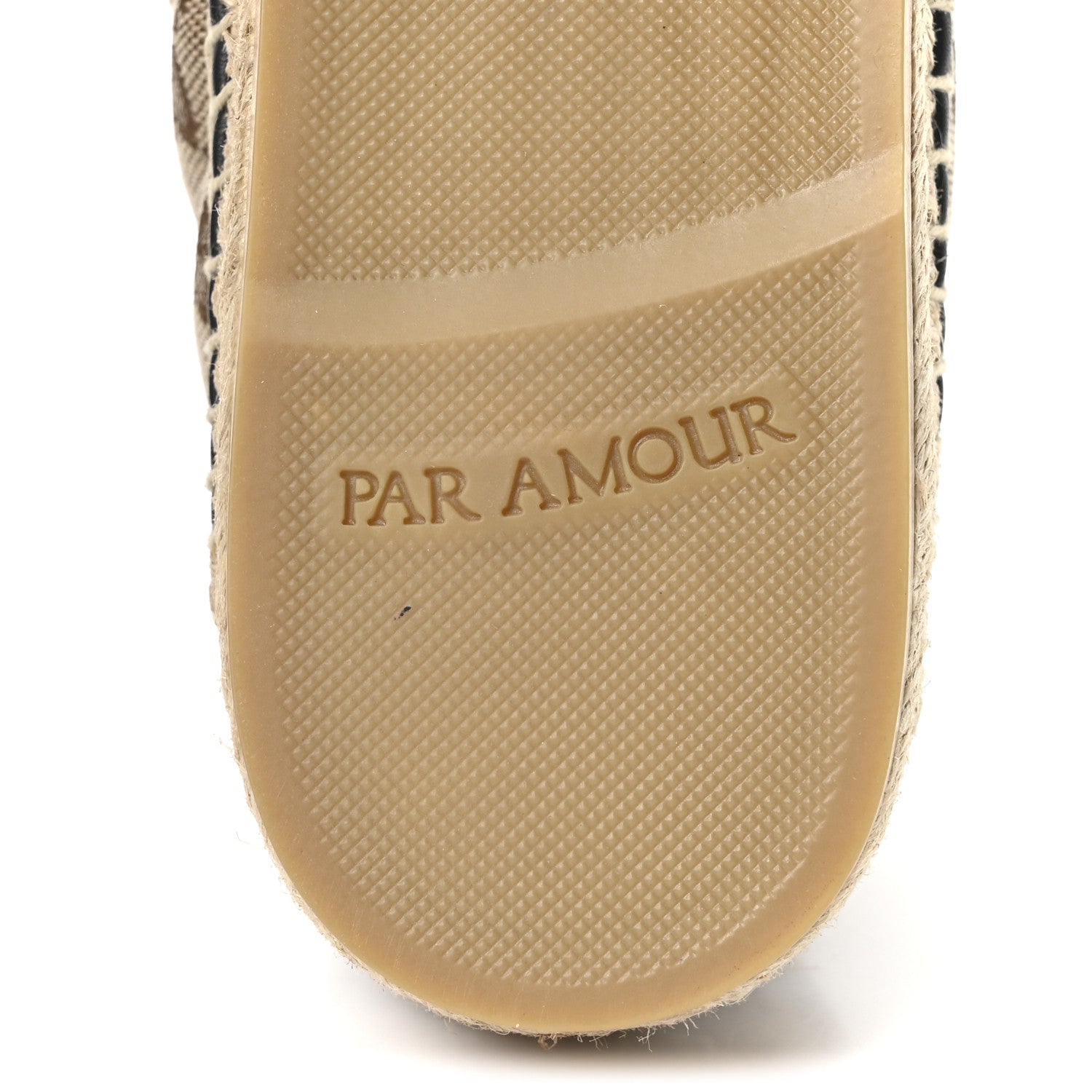 Gucci Monogram Matelasse Diagonal GG Marmont Espadrilles 39 Beige Ebony Black 8 of 11