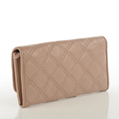 Marc Jacobs Lacquered Lambskin Baroque Double Groove Wallet Blush 3 of 7