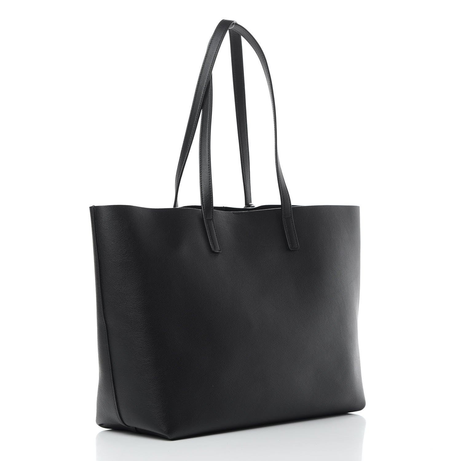 Saint Laurent Calfskin Large Shopping Tote Black 4 of 11