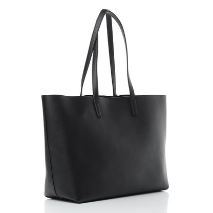 Saint Laurent Calfskin Large Shopping Tote Black 4 of 11