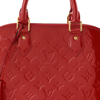 Louis Vuitton Vernis Alma PM Pomme D'Amour 8 of 10