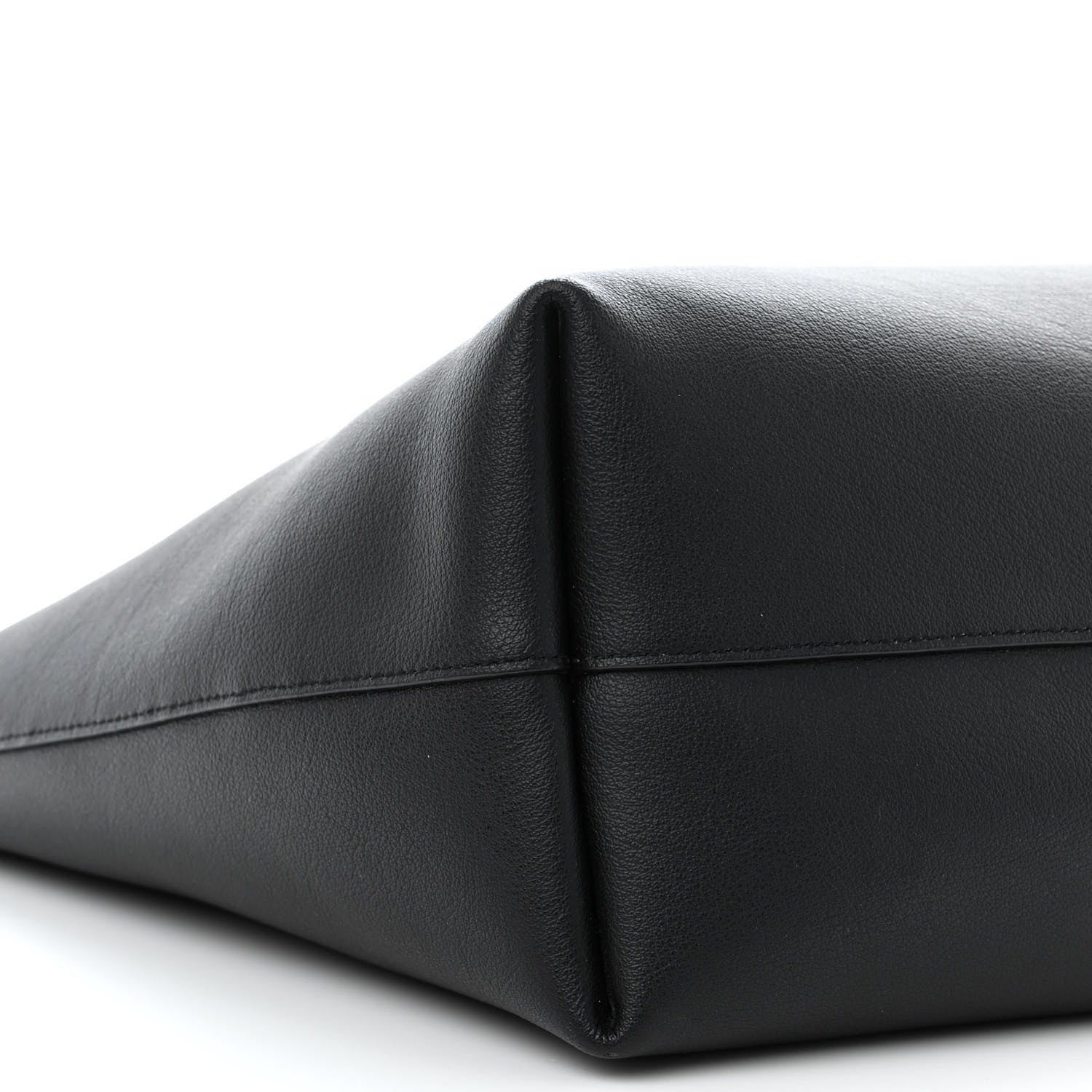 Saint Laurent Calfskin Large Shopping Tote Black 11 of 14