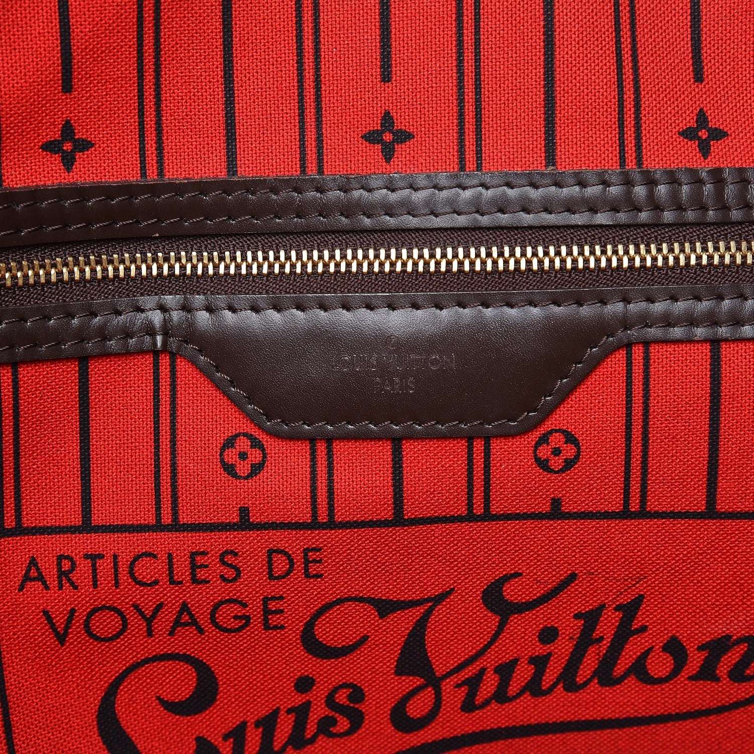 Louis Vuitton Damier Ebene Neverfull GM 6 of 13