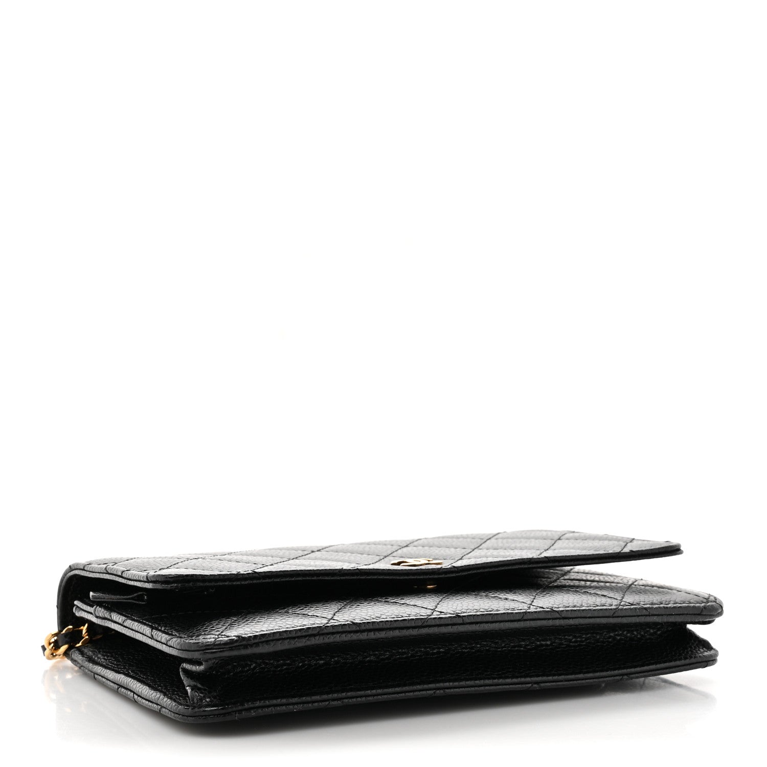Chanel Caviar Quilted Wallet on Chain WOC Black 4 of 11