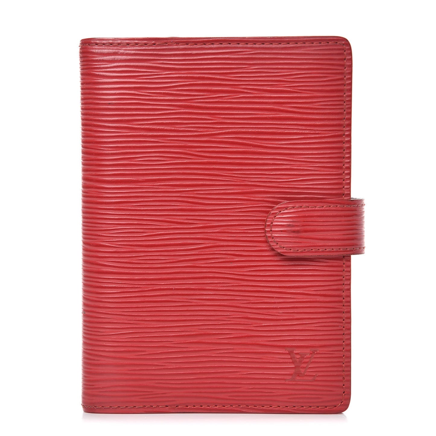 Epi Small Ring Agenda Cover Castillan Red