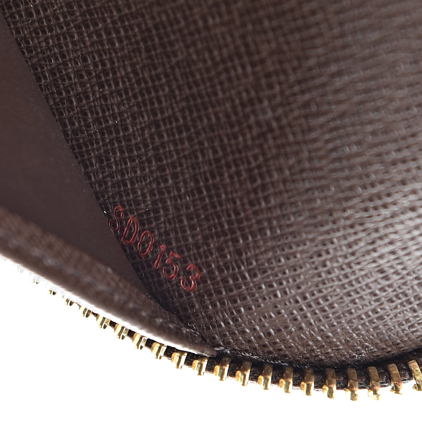 Damier Ebene Zippy Organizer Wallet