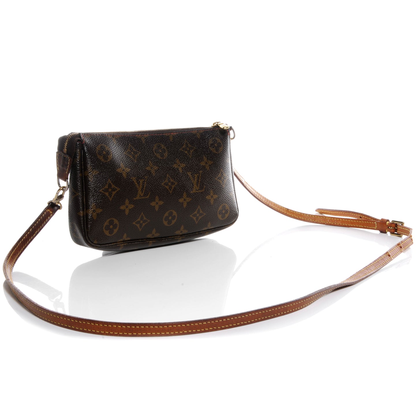Monogram Cerises Pochette Accessories Long Strap