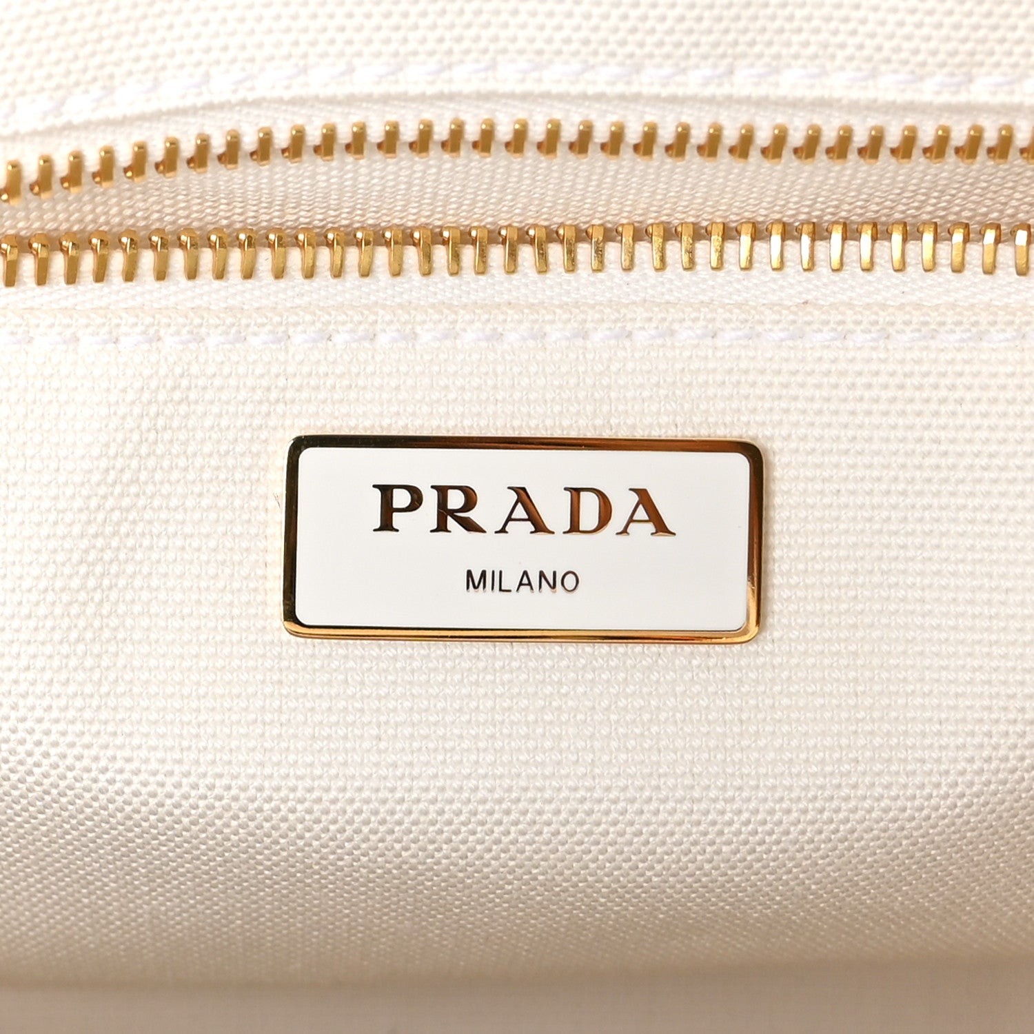 Prada Wicker Canvas Tote Naturale White 6 of 10