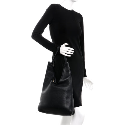 Hermes Taurillon Clemence Massai PM Black 2 of 12