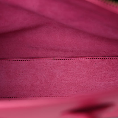 Saint Laurent Calfskin Small Sac De Jour Lipstick Fuchsia 16 of 22