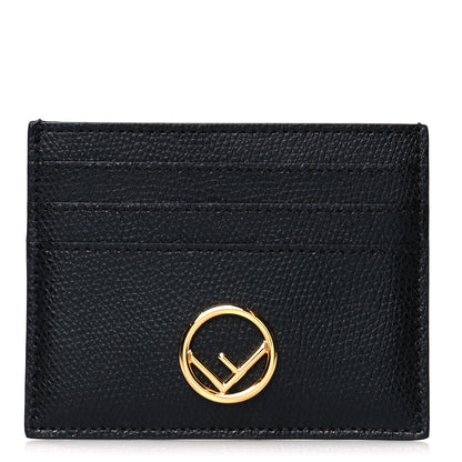 Fendi Vitello Cruise F is Fendi Card Holder Black 1 of 8