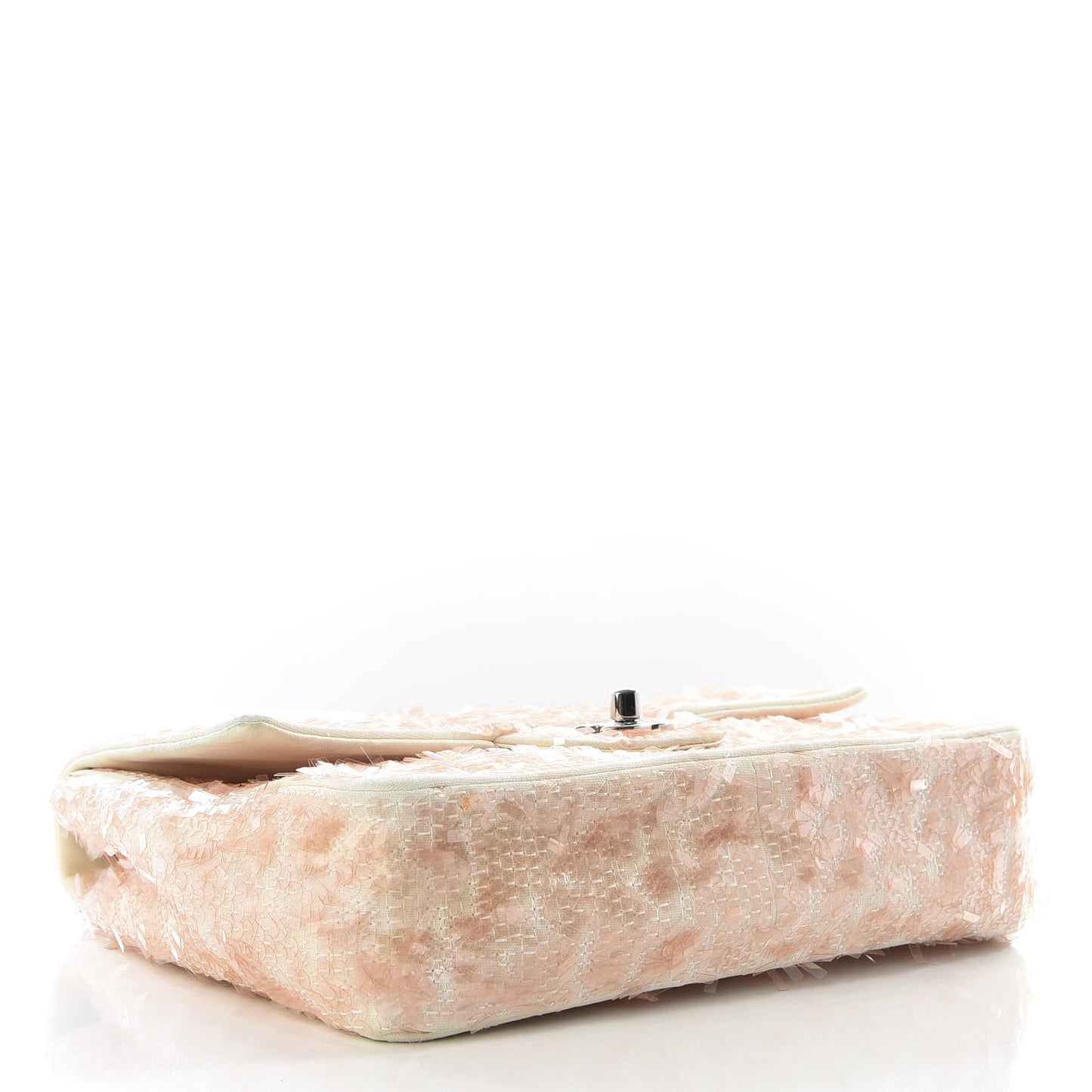 Sequin Paillette Small Flap Light Pink