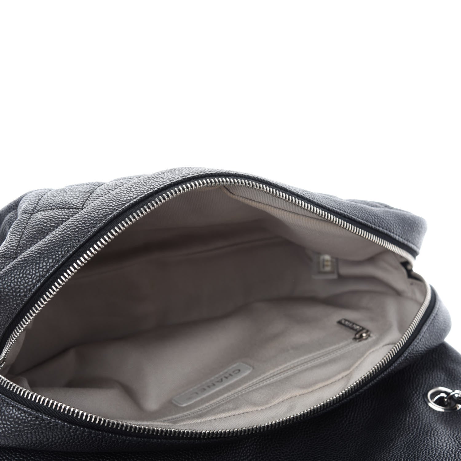 Chanel Caviar Quilted Jumbo Easy Flap Black 5 of 11