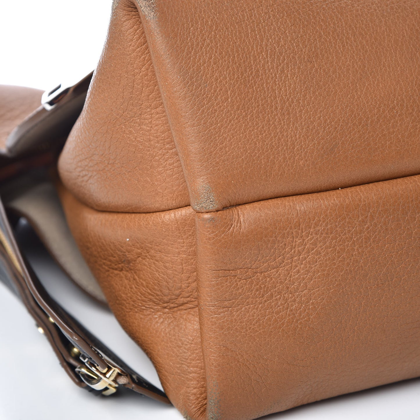 Deerskin Medium Dalston Shoulder Bag Brown