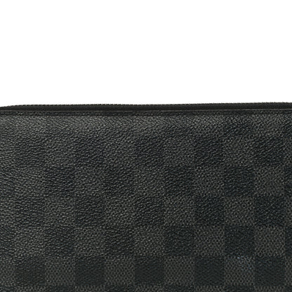 Louis Vuitton Damier Graphite Zippy Organizer Wallet 8 of 15