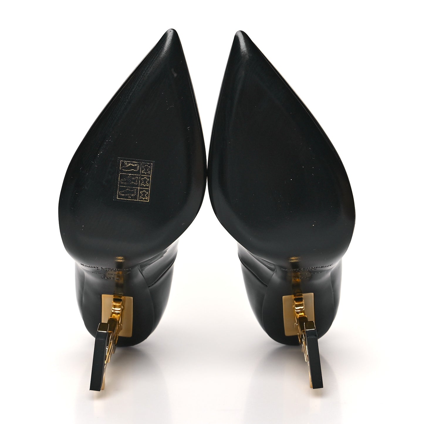 Patent Opyum 110 Pumps 36.5 Black Gold