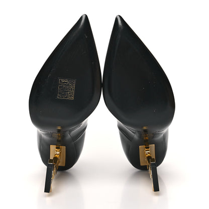 Saint Laurent Patent Opyum 110 Pumps 36.5 Black Gold 5 of 8