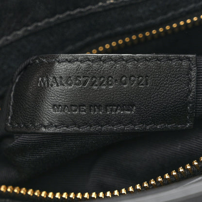 Saint Laurent Smooth Calfskin Le 5 A 7 Hobo Black 7 of 11