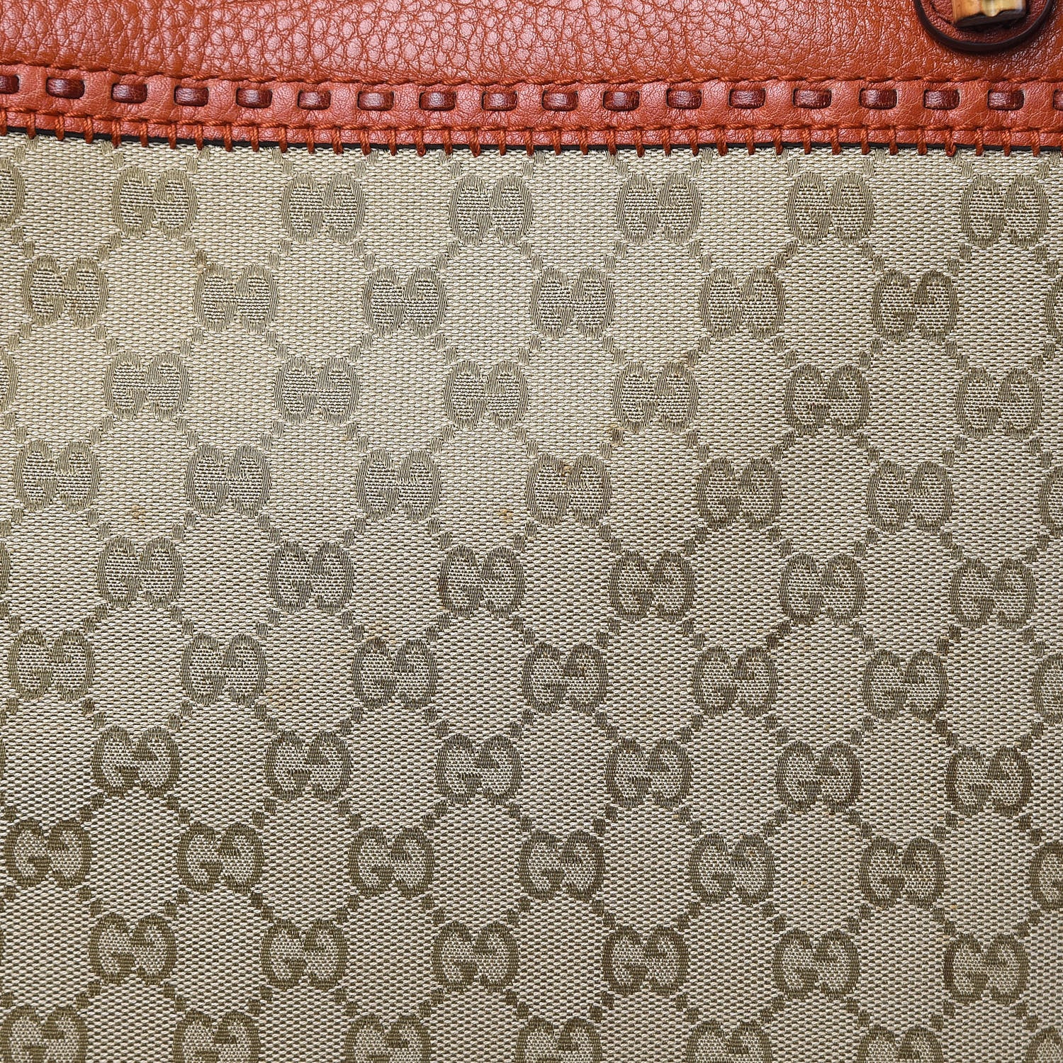 Gucci Monogram Laidback Crafty Tote Orange 10 of 11