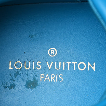 Louis Vuitton Monogram Luxembourg Sneaker 9 Blue 7 of 11