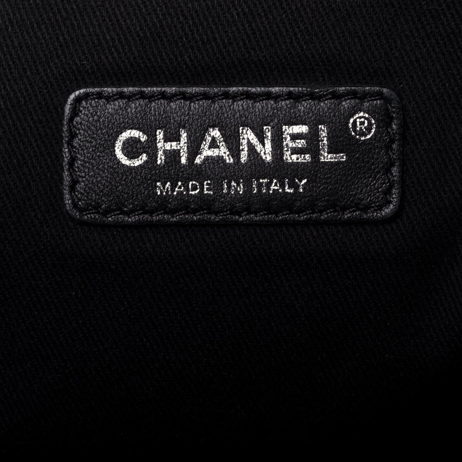 Chanel Canvas Sequin Medium Deauville Tote Charcoal 5 of 10