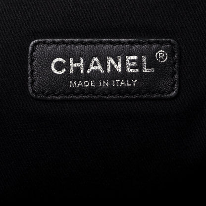 Chanel Canvas Sequin Medium Deauville Tote Charcoal 5 of 10