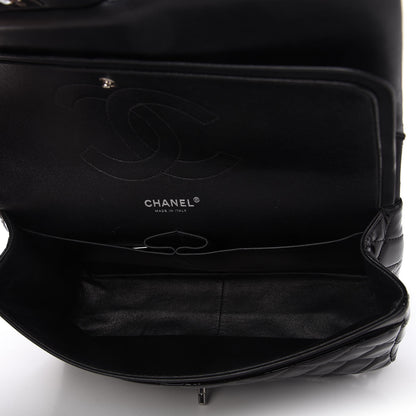 Chanel Patent Quilted Jumbo Double Flap Black 5 of 10