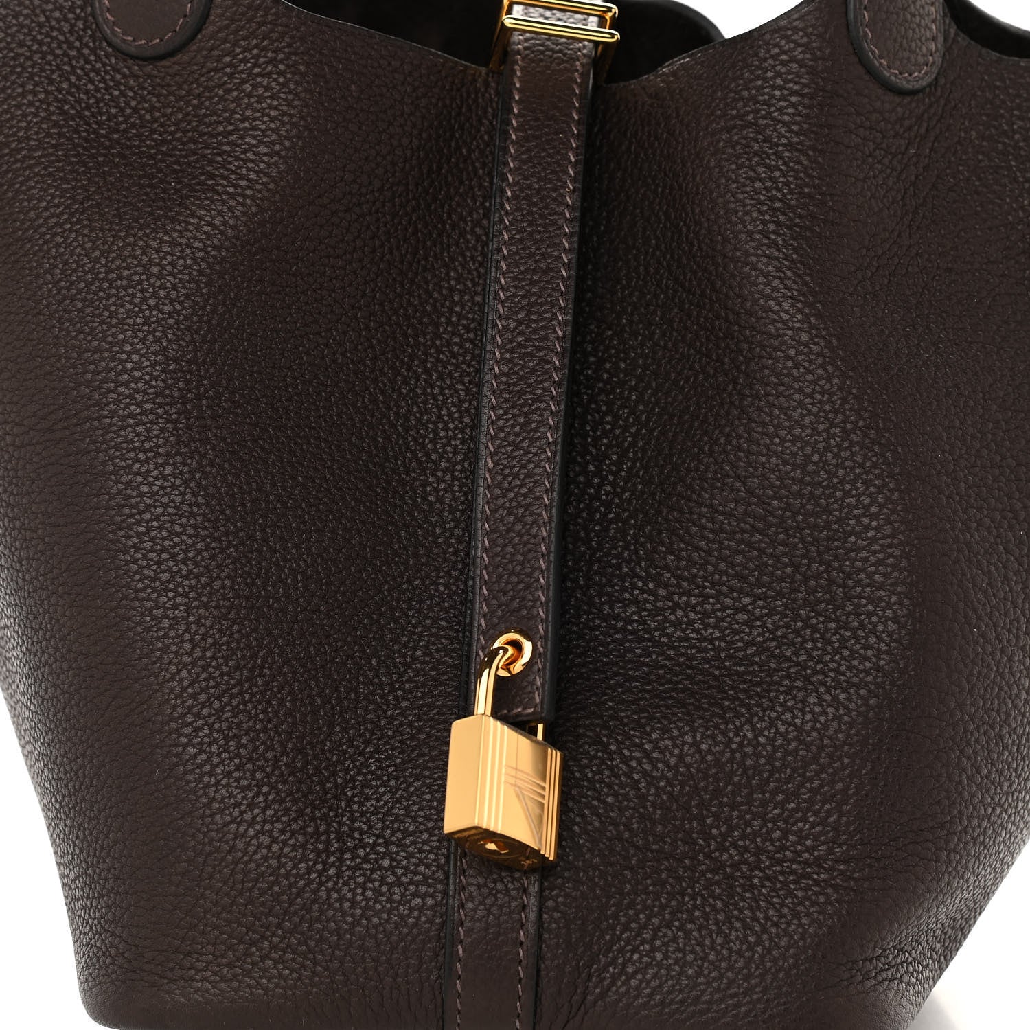 Hermes Taurillon Maurice Picotin Lock 18 PM Ebene 8 of 11