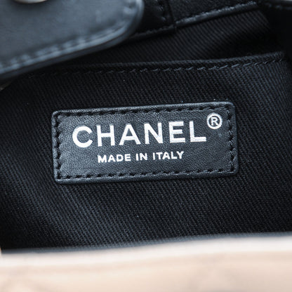 Chanel Caviar Quilted Small CC Bucket Bag Beige 7 of 9
