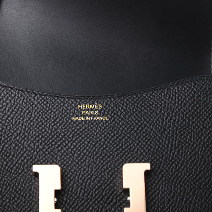 Hermes Epsom Constance Slim Wallet Black 6 of 9