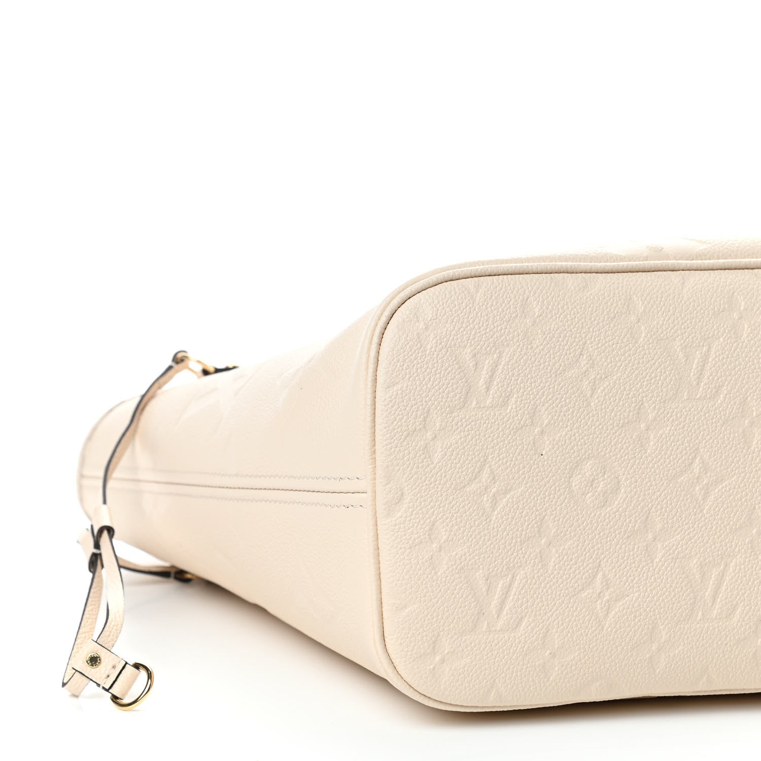 Louis Vuitton Empreinte Monogram Giant Neverfull MM Cream 7 of 9