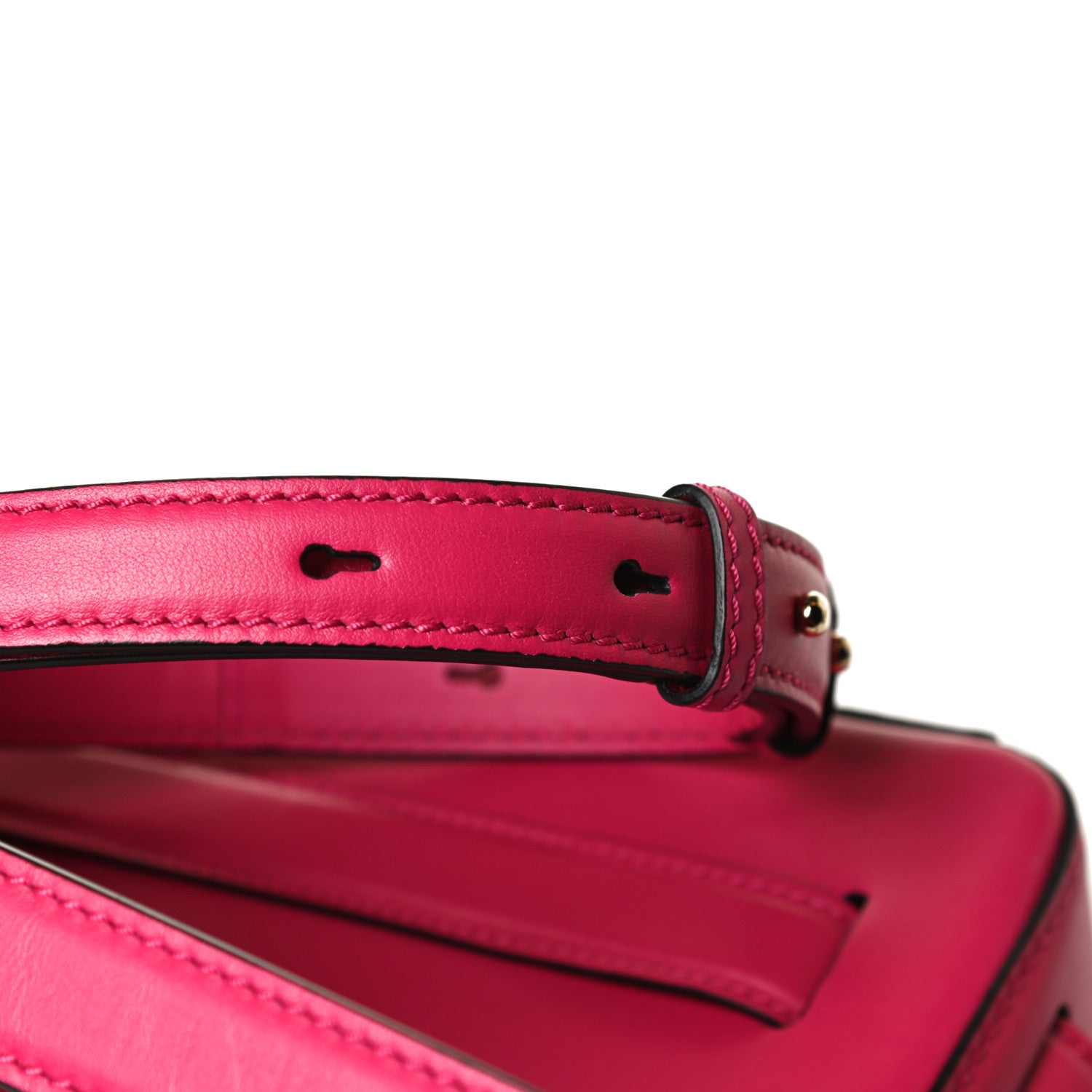 Alexander McQueen Calfskin The Myth Crossbody Bag Fuchsia 14 of 14