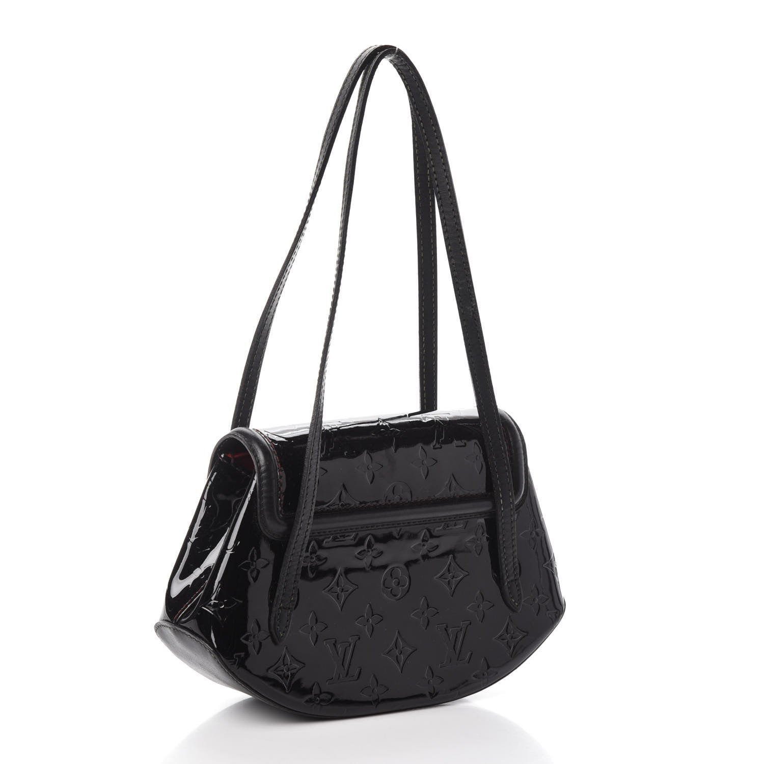 Louis Vuitton Vernis Biscayne Bay PM Black 3 of 9