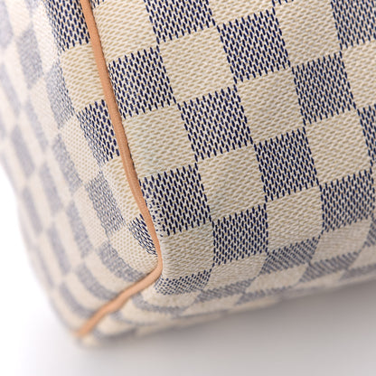 Louis Vuitton Damier Azur Speedy 30 14 of 18