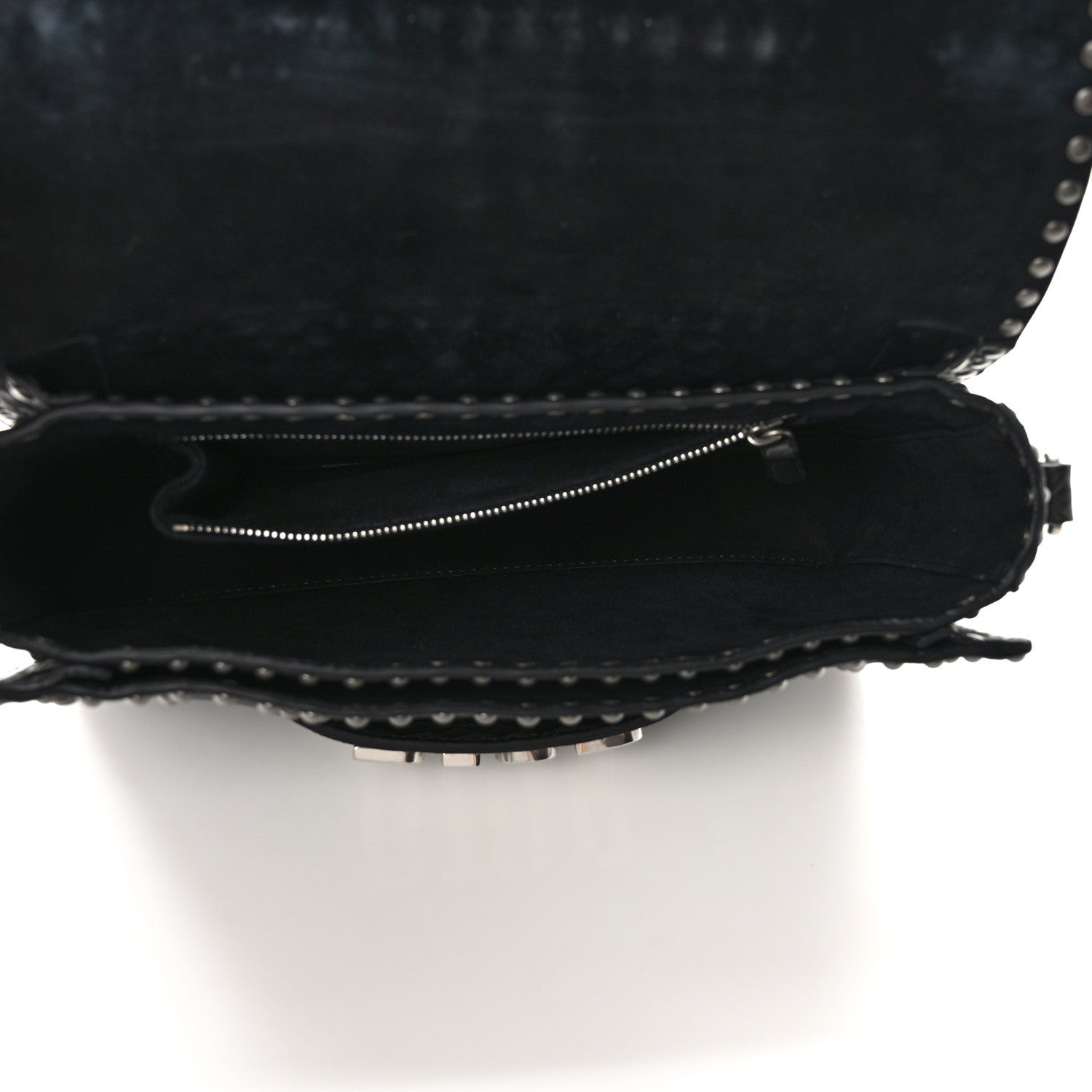 Christian Dior Calfskin Studded Dio(r)evolution Flap Bag Black 5 of 8