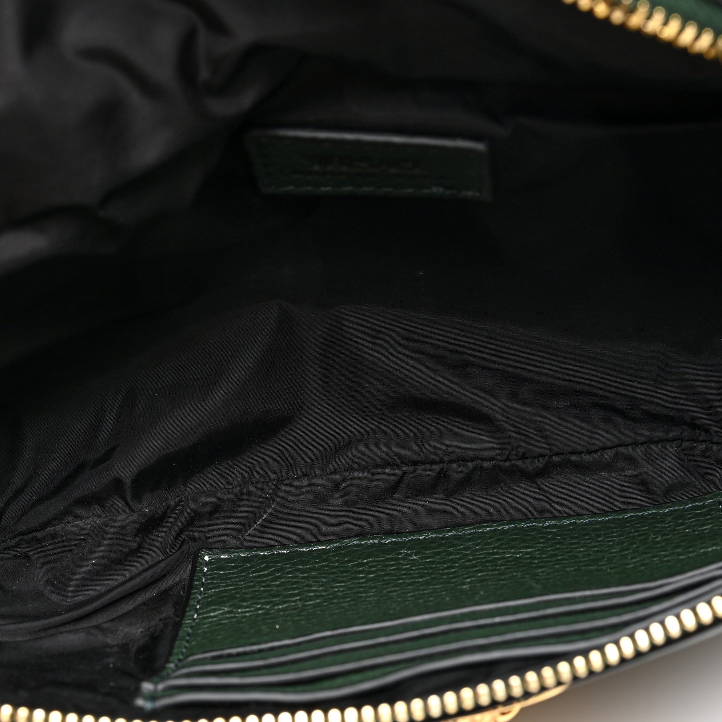 Grained Calfskin Vanitas Medea Belt Bag Green