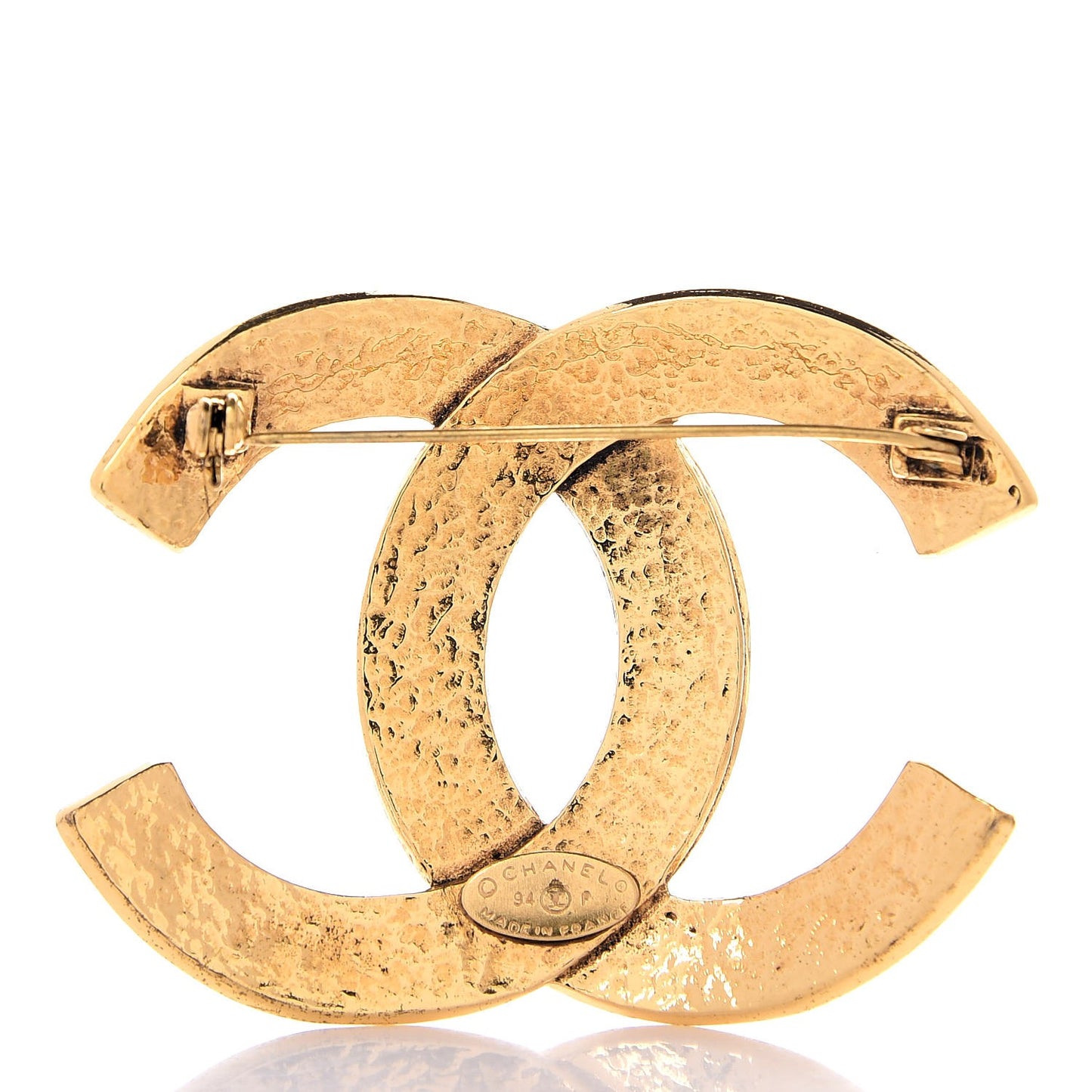 CC Large Brooch Gold