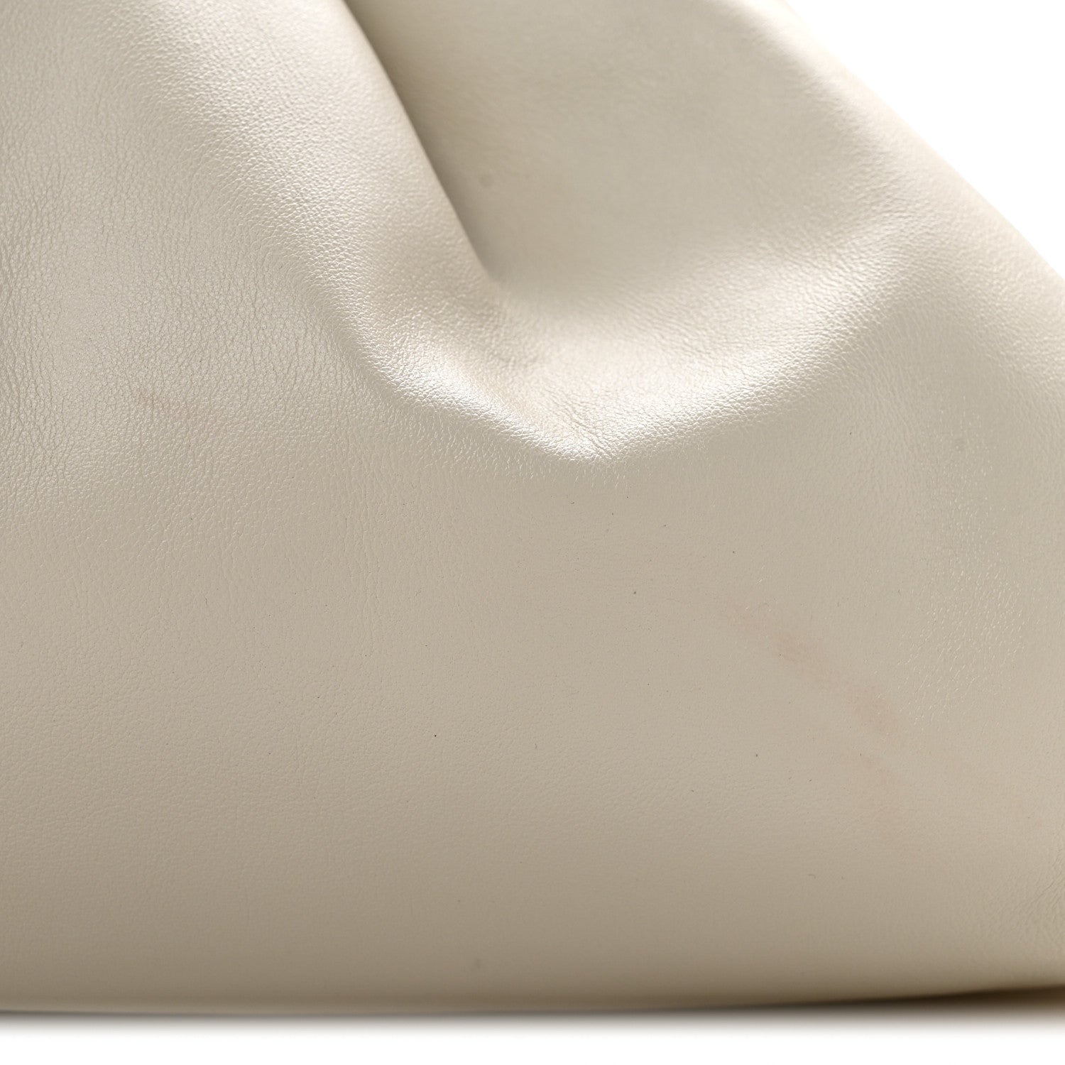 Bottega Veneta Smooth Butter Calf The Pouch Oversized Clutch Mist 11 of 12