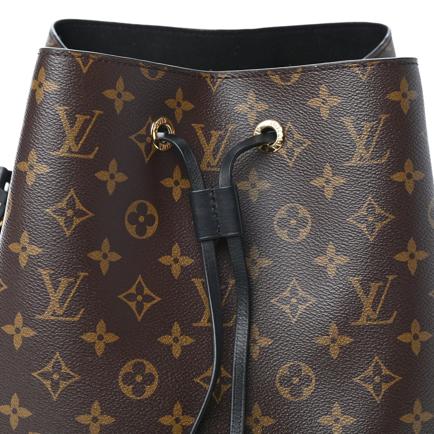 Louis Vuitton Monogram Neonoe MM Black 7 of 9
