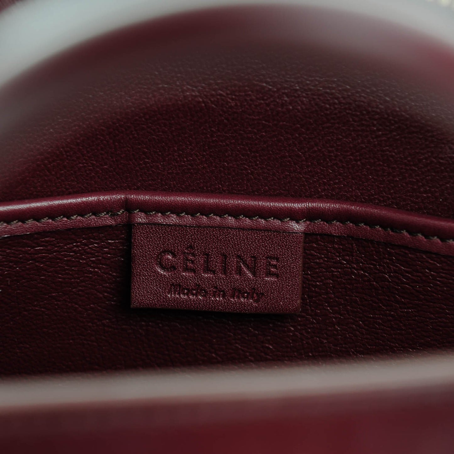 Nubuck Smooth Calfskin Nano Tri-Color Luggage Vermillion