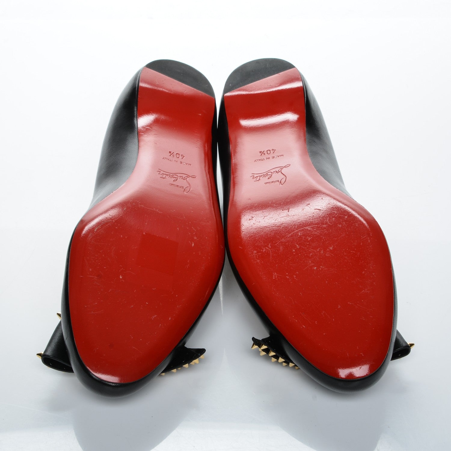 Christian Louboutin Nappa Ballalarina Flats 40.5 Black 5 of 7