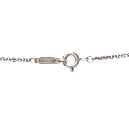 Tiffany Sterling Silver Cushion Square Link Pendant Necklace 4 of 5
