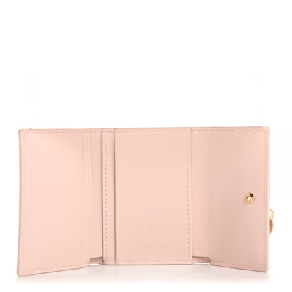 Christian Dior Lambskin Cannage My Dior Glycine Wallet Rose Poudre 5 of 7