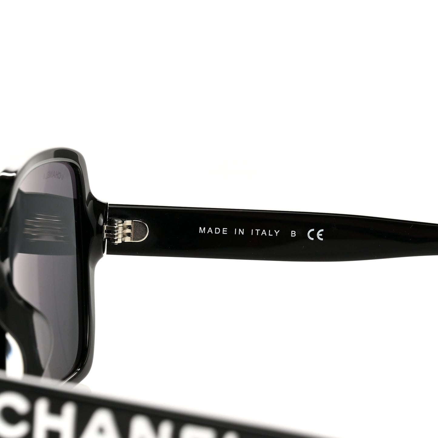 Acetate Square Sunglasses 5408-A Black